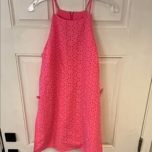 Lilly Pulitzer Pink Eyelet Romper